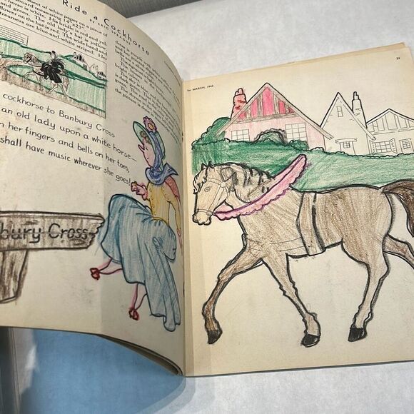 VTG Children's Activities For Home & School Magazine Book March 1944 - Picture 7 of 8